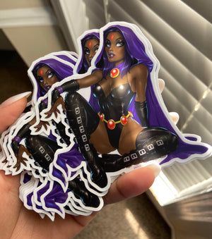 Raven Die-Cut Sticker